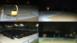 Areál koupaliště Hulín - sdružené snímky