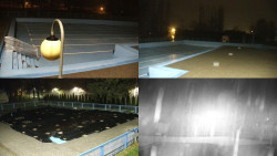 Areál koupaliště Hulín - sdružené snímky