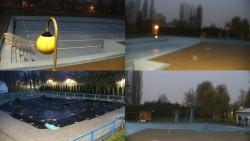 Areál koupaliště Hulín - sdružené snímky