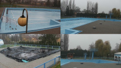 Areál koupaliště Hulín - sdružené snímky