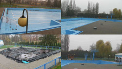 Areál koupaliště Hulín - sdružené snímky