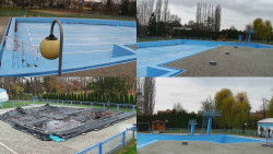 Areál koupaliště Hulín - sdružené snímky