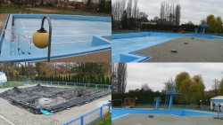 Areál koupaliště Hulín - sdružené snímky