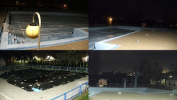 Areál koupaliště Hulín - sdružené snímky