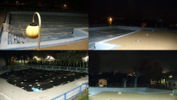 Areál koupaliště Hulín - sdružené snímky