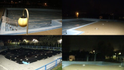 Areál koupaliště Hulín - sdružené snímky