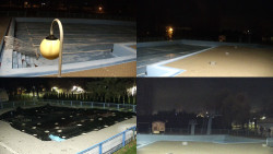 Areál koupaliště Hulín - sdružené snímky