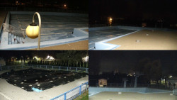 Areál koupaliště Hulín - sdružené snímky