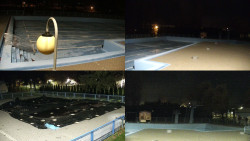 Areál koupaliště Hulín - sdružené snímky