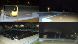 Areál koupaliště Hulín - sdružené snímky