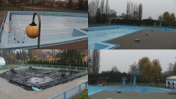 Areál koupaliště Hulín - sdružené snímky