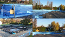 Areál koupaliště Hulín - sdružené snímky