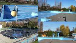 Areál koupaliště Hulín - sdružené snímky