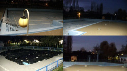 Areál koupaliště Hulín - sdružené snímky