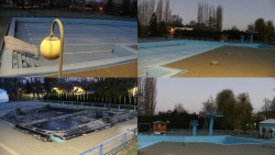 Areál koupaliště Hulín - sdružené snímky