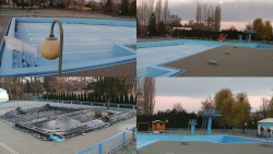 Areál koupaliště Hulín - sdružené snímky