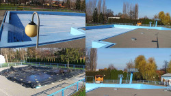 Areál koupaliště Hulín - sdružené snímky