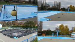 Areál koupaliště Hulín - sdružené snímky