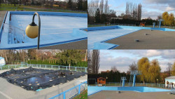 Areál koupaliště Hulín - sdružené snímky