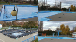 Areál koupaliště Hulín - sdružené snímky