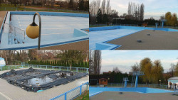 Areál koupaliště Hulín - sdružené snímky