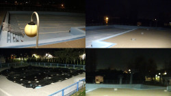 Areál koupaliště Hulín - sdružené snímky