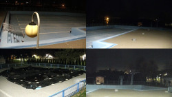 Areál koupaliště Hulín - sdružené snímky