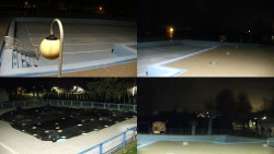 Areál koupaliště Hulín - sdružené snímky