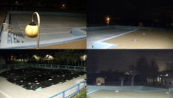 Areál koupaliště Hulín - sdružené snímky