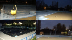 Areál koupaliště Hulín - sdružené snímky