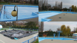 Areál koupaliště Hulín - sdružené snímky