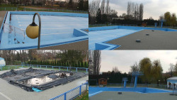 Areál koupaliště Hulín - sdružené snímky