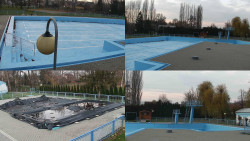 Areál koupaliště Hulín - sdružené snímky