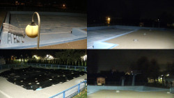 Areál koupaliště Hulín - sdružené snímky