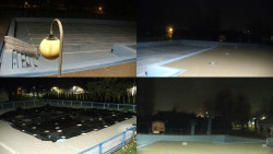 Areál koupaliště Hulín - sdružené snímky