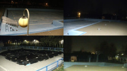 Areál koupaliště Hulín - sdružené snímky