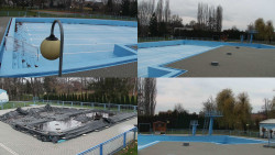 Areál koupaliště Hulín - sdružené snímky