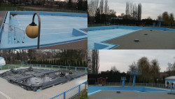 Areál koupaliště Hulín - sdružené snímky