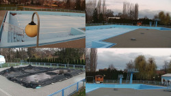 Areál koupaliště Hulín - sdružené snímky