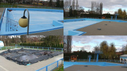 Areál koupaliště Hulín - sdružené snímky