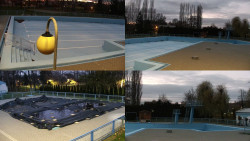 Areál koupaliště Hulín - sdružené snímky