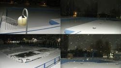 Areál koupaliště Hulín - sdružené snímky