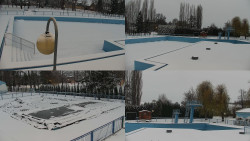 Areál koupaliště Hulín - sdružené snímky