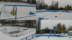 Areál koupaliště Hulín - sdružené snímky