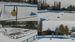 Areál koupaliště Hulín - sdružené snímky