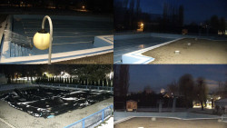 Areál koupaliště Hulín - sdružené snímky