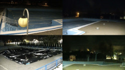 Areál koupaliště Hulín - sdružené snímky