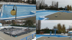 Areál koupaliště Hulín - sdružené snímky