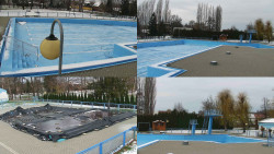 Areál koupaliště Hulín - sdružené snímky