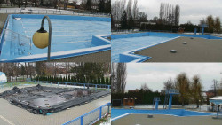 Areál koupaliště Hulín - sdružené snímky